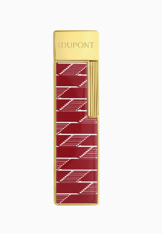 Twiggy Lacquered lighter Monogram 1872 Burgundy