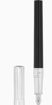 Initial Fountain Pen Silver