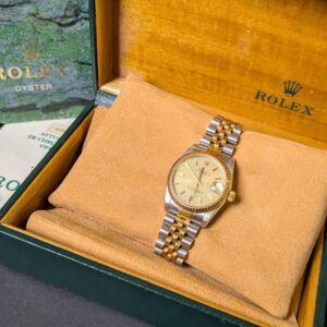 Rolex Datejust 31mm Champagne Tapestry Dial |68273