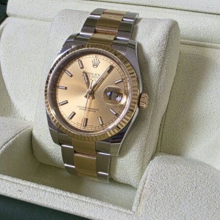 Rolex Datejust 36mm Champagne Dial |116233